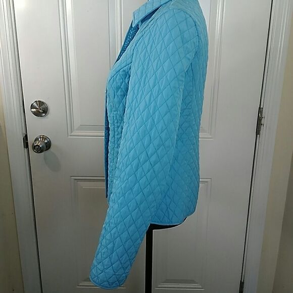 Briggs New York lightweight blue quilted jacket - Picture 7 of 8